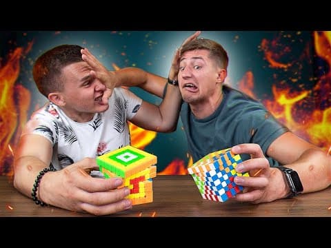 Epic Speedcubing battle - cool Rubik’s cube challenges