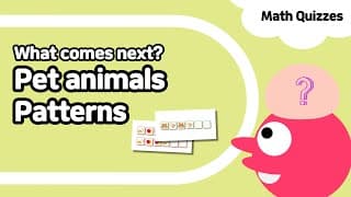 Pattern | Pet animal pattern quiz | Preschool And Kindergarten quiz