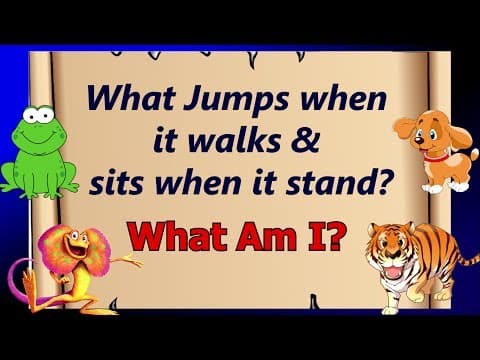10 Trickiest Animal Riddles For Kids With Answers