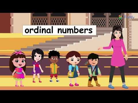 Cardinal &amp; Ordinal Numbers for Kids | Fun Math Shorts | FEFDY Prime