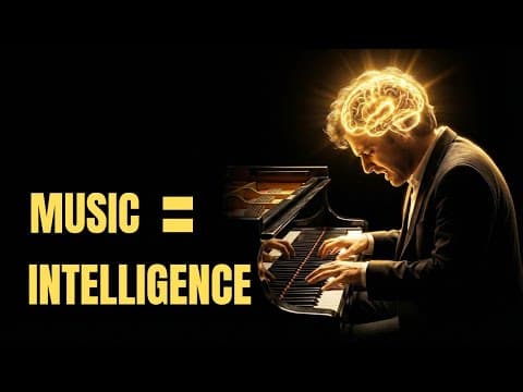 Learning Music Rewires Your Brain for Intelligence