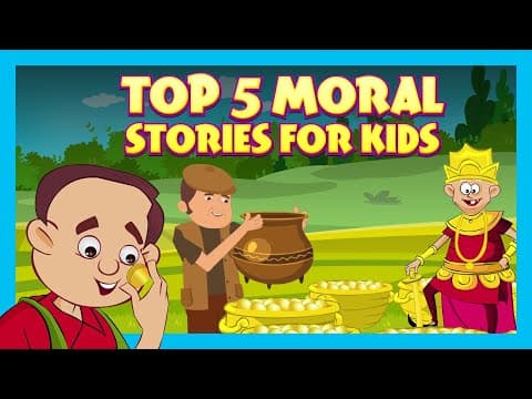 Top 5 moral stories for kids - english animated stories for kids