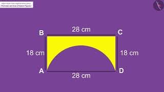 చుట్టుకొలత మరియు అనుబంధ బొమ్మల ప్రాంతం|Part 3/3|Perimeter & area of adjoint figures