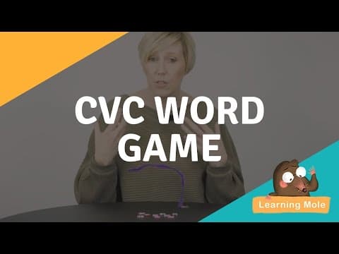 Word Games - CVC Words Games - Phonics for Kids - Phonics KS1 - Letter Sounds - Teaching Resources