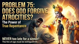 Problem 75 : Does God forgive mistakes?@BhagavadGita_problemstosolutio