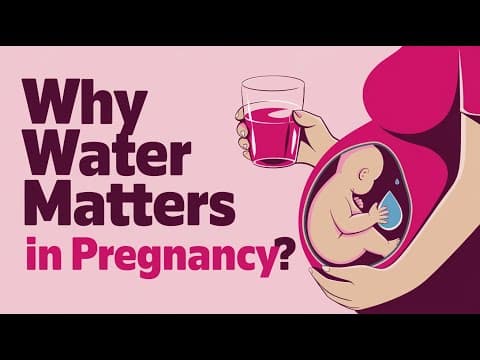 Drinking water during pregnancy-reasons, benefits & more
