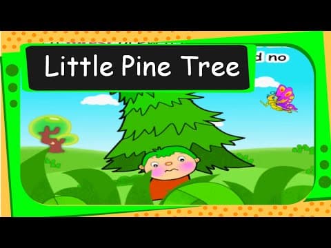 The Little Pine Tree - Moral Tale - Animated Story