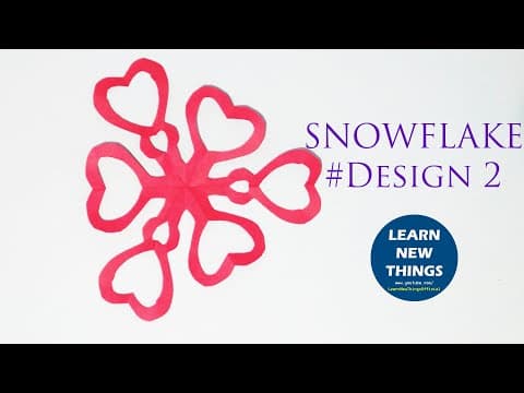 Paper Snowflake #2 | DIY Origami | Valentine's day Decoration