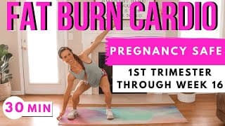 Prenatal Cardio Workout  Safe, No Equipment