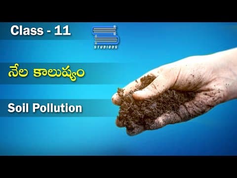 నేల కాలుష్యం – Soil Pollution | Environmental Science