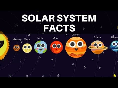 Facts about the Solar System - Lots of Planet Facts for Kids - Facts about the Solar System for Kids