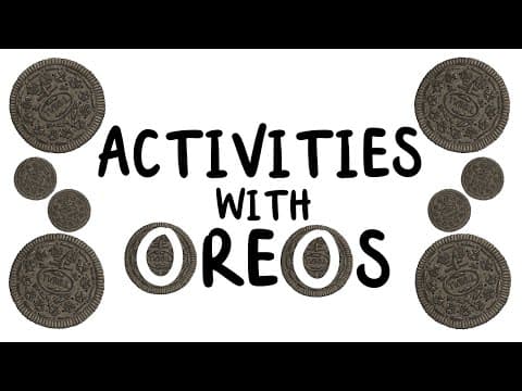 Oreo Day Crafts for Kids | 6 March | Oreo Day Activities | Twinkl USA