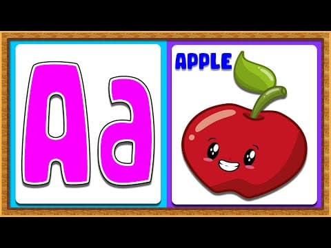 Alphabets with phonics - learn abc for preschool - kids learning
