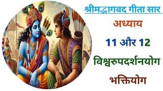 Bhagwat geeta saar, chapter 11 and 12 with shloks.