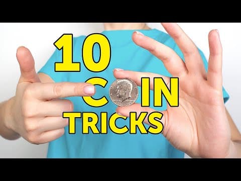 10 incredible coin tricks that will surprise you