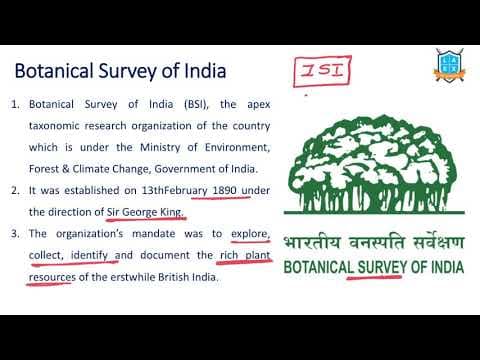 What is Botanical Survey of India ? || Botanical Survey of India అంటే ఏమిటి?
