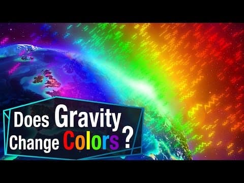 Does Gravity Change Colors?