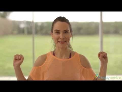 Post-baby workout: improve posture and balance