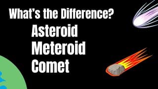What's the Difference? Asteroid-Comet-Meteroid-Meteor-Meterite