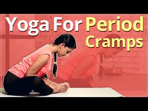 Yoga For PERIOD CRAMP Relief | Menstrual Cramp | EASY YOGA WORKOUT For PERIOD PAIN / MENSTRUAL PAIN