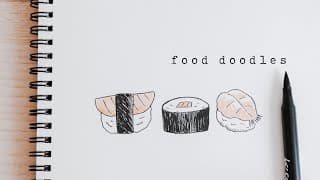 Food Doodles For Beginners