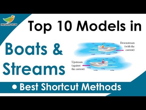 Boats and Streams Problems in Telugu | Aptitude Classes in Telugu