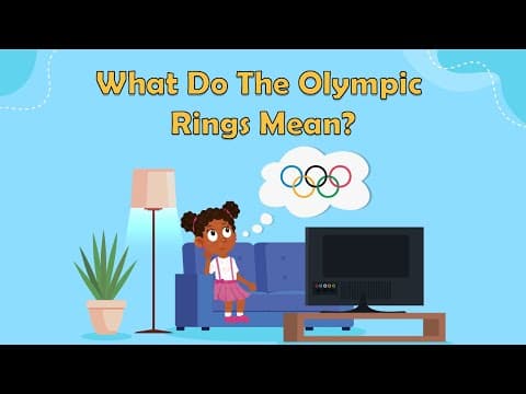 What Do The Olympic Rings Mean? - The Olympics -Fun Facts For Kids -What the Olympic rings Represent