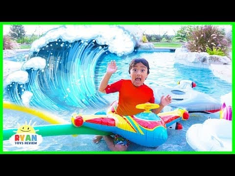 How tsunamis are formed? - educational video for kids wit ryan toysreview!