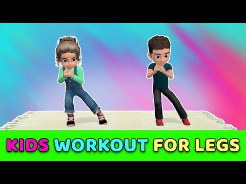 Kids Workout For Legs: Children Exercises For Lower Body