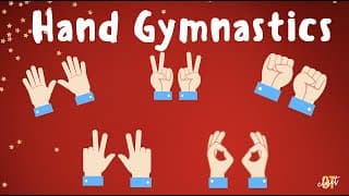 Hands Gymnastics, Fingers Warm Up  Brain Break with Emoji