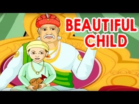 Akbar and Birbal stories | The most beautiful child | Animated Story