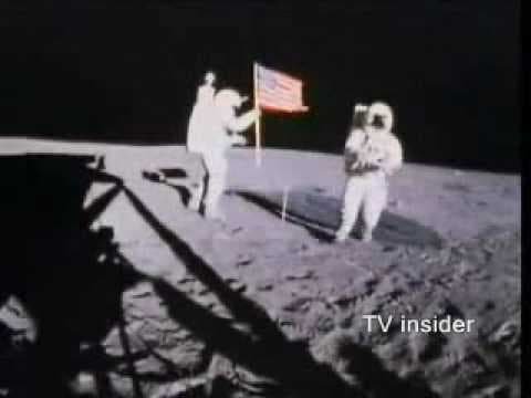 Apollo moon landing - authentic footage