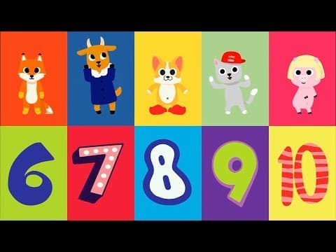 Learn To Count 1-10 | Fox In Socks | Kids Songs | Gigglebox