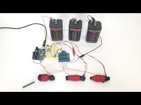 Build an Arduino Mass Driver - Cool Science Project