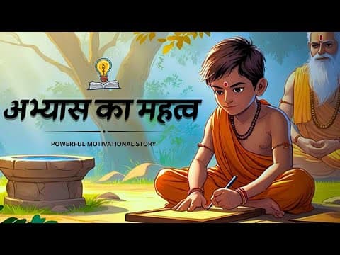 अभ्यास का महत्व 💪 | Power of Consistency | Motivational Story in Hindi for Students |Kahani Junction