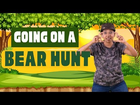 Going on a Bear Hunt | Action Song for Kids | Yoga Sing Along | Yoga Guppy by Rashmi Ramesh