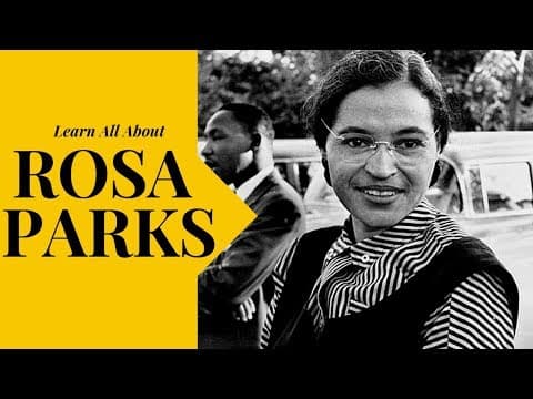 The Life of Rosa Parks for Kids | Learn Facts About Rosa Parks | Black History Month