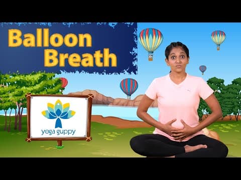 Balloon Breathing Exercise for Kids | Boost Immunity & Strengthen Lungs | Yoga Guppy with Rashmi
