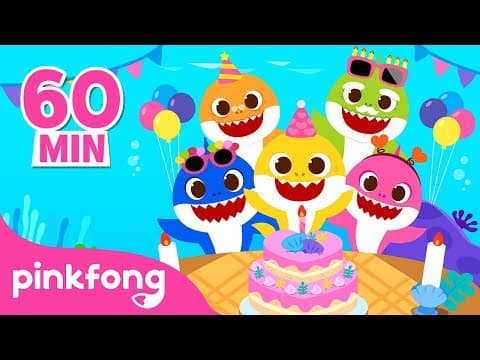 Happy Birthday to You Song | 60 Minute Birthday Song
