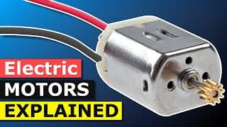 How does an Electric Motor work| DC Motor explained