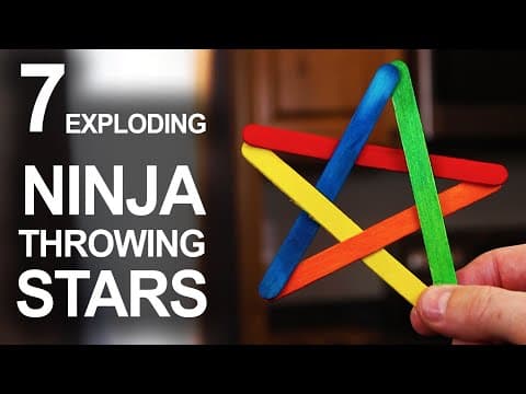 7 Ways To Make Exploding Ninja Stars