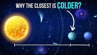 Why Uranus is Colder Than Neptune Despite Being Closer to the Sun