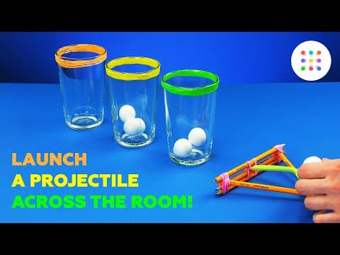 How to make your own mini catapult