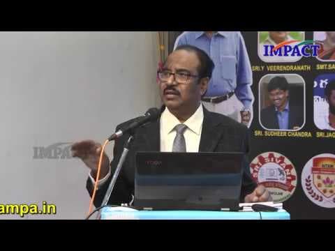 Why not you by Dr BV Pattabhiram at IMPACT