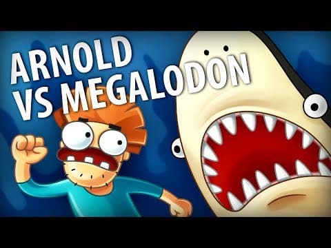 Arnold Fights Off Megalodon