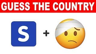 Guess The Country by Emoji | Emoji Puzzle