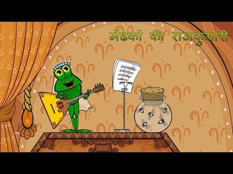 माशा की परी कथाएँ 📚 मेंढकों की राजकुमारी 🐸 (एपिसोड 8)