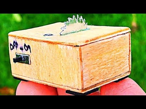 How to make Micro Table Saw Machine Worlds Smallest DIY