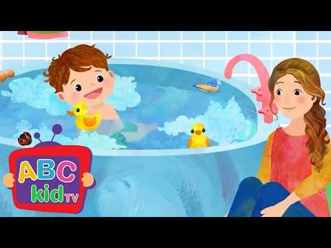 Bath Song | ABC Kid TV Nursery Rhymes & Kids Songs