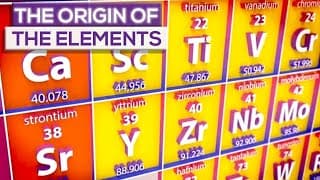 What Is The Origin Of The Elements